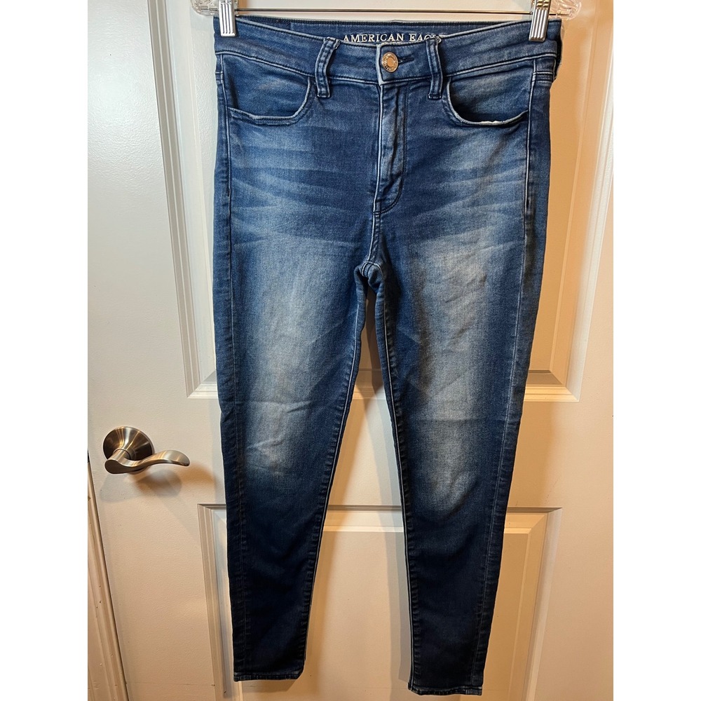 American Eagle Womens Jegging Super Stretch Blue Size 6